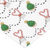 Weihnachts-Themed Kurze Tischläufer (Ecke)