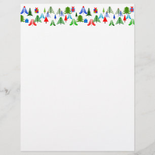Weihnachts-Themed Letterhead