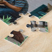 Weihnachts Themed Modern Pet Foto Puzzle (Seite)