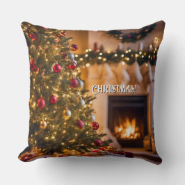 Weihnachts Themed Throw Kissen. individuell anpass Kissen