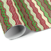 Weihnachts-Themed-Wrap Geschenkpapier (Rolleneckpunkt)