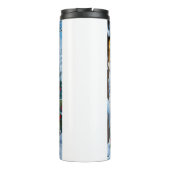 Weihnachts-Thermal-Tasse Thermosbecher (Rückseite)