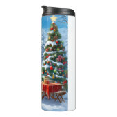 Weihnachts-Thermal-Tasse Thermosbecher (Nach rechts gedreht)