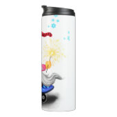 Weihnachts-Thermal-Tumbler-Skater mit Geschenken Thermosbecher (Nach rechts gedreht)