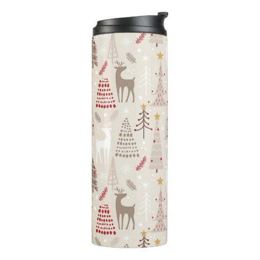 Weihnachts-Thermal-Tumbler Thermosbecher (Nach links gedreht)