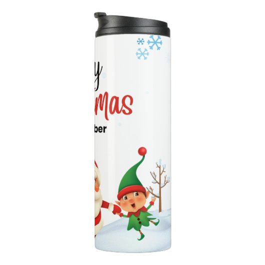 Weihnachts-Thermal-Tumbler Thermosbecher (Nach rechts gedreht)