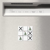 Weihnachts-Tic-Tac-Toe Magnet (In Situ (Geschirrspüler))