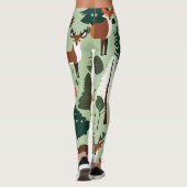 Weihnachts-Tierchen-Leggings Leggings (Rückseite)