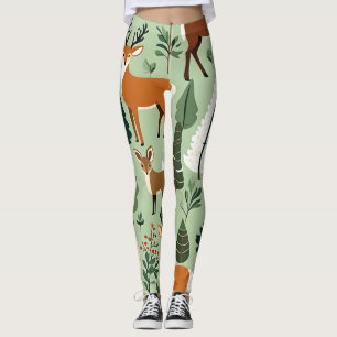 Weihnachts-Tierchen-Leggings Leggings