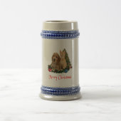 Weihnachts-Tiere Bierglas (Mittel)