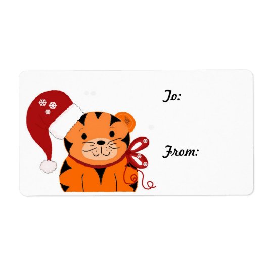 Weihnachts-Tiger (Vorne)