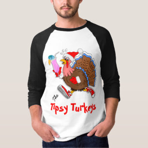 Weihnachts-Tipsy Türkei - Post-Run T-Shirt