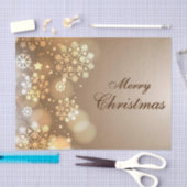 Weihnachts-Tissue/Frohe Weihnachtsschneeflocken Seidenpapier (Handwerk)