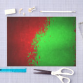 Weihnachts-Tissue Paper Digital Red Green Design Seidenpapier (Handwerk)