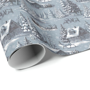 Weihnachts-Toile Geschenkpapier