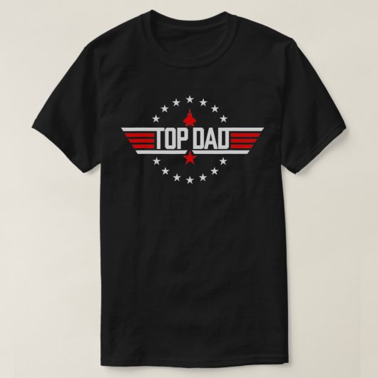 Weihnachts Top Vater Top Movie Gun Jet Father Drag (Design vorne)