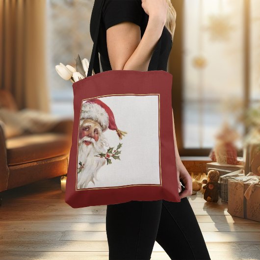 Weihnachts Tottasche Vintag Weihnachtsfeier Weihna Tasche