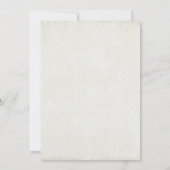 Weihnachts-Trailer-Campingplatz Outdoorsy-Thema Einladung (Rückseite)