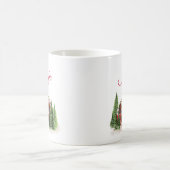 Weihnachts-Trailer-Campingplatz Outdoorsy-Thema Kaffeetasse (Mittel)