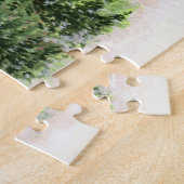 Weihnachts-Trailer-Campingplatz Outdoorsy-Thema Puzzle (Seite)