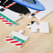 Weihnachts-Trampolin-Puzzle Puzzle (Seite)