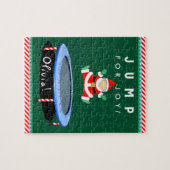Weihnachts-Trampolin-Puzzle Puzzle (Horizontal)