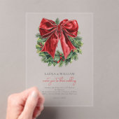 Weihnachts-Transparente Wasserfarbenkreade Acryleinladungen (Insitu (Handheld))