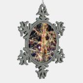 Weihnachts-Treehouse Snowflake Ornament (Links)