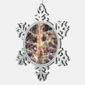 Weihnachts-Treehouse Snowflake Ornament (Rechts)