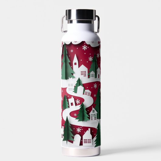 Weihnachts-Trinkbehälter Trinkflasche (Vorne)