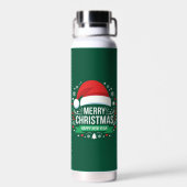 Weihnachts-Trinkbehälter Trinkflasche (Rückseite)