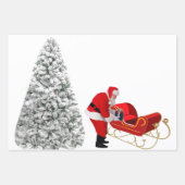 Weihnachts-TriPack-Verpackungsblätter Geschenkpapier Set (Vorderseite 2)