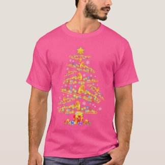 Weihnachts-Trombone-Player Xmas Tree Jazz Music Lo T-Shirt