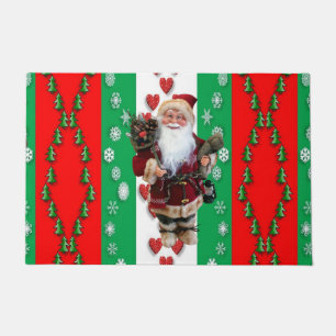 Weihnachts Türmatte, Weihnachtsmann Fußmatte