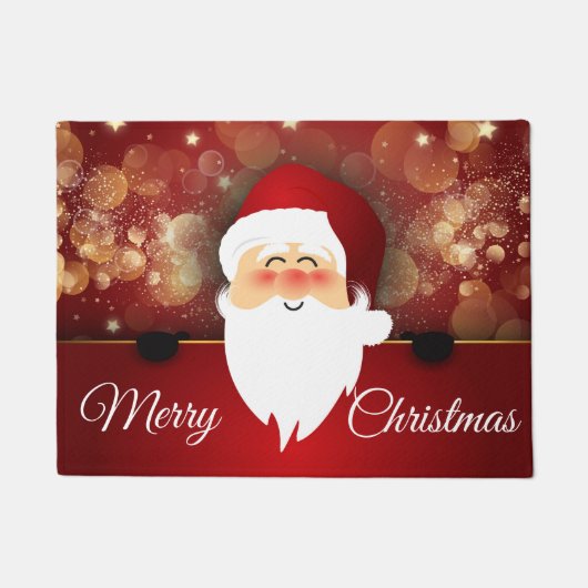 Weihnachts-Türmchen Fußmatte (Vorderseite)