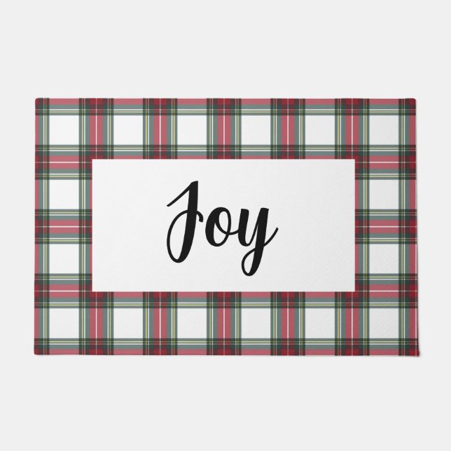 Weihnachts-Türmchen Fußmatte (Vorderseite)