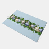 Weihnachts-Türmchen Fußmatte (Schrägansicht)