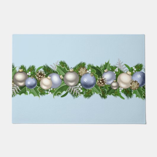 Weihnachts-Türmchen Fußmatte (Vorderseite)