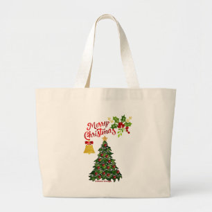 Weihnachts-Tüte Jumbo Stoffbeutel