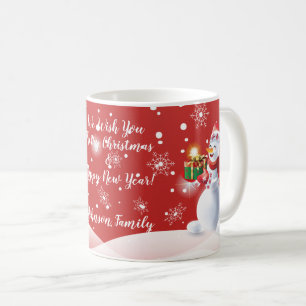 Weihnachts-u. guten Rutsch ins Neue Kaffeetasse