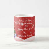Weihnachts-u. guten Rutsch ins Neue Kaffeetasse (Mittel)