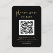 Weihnachts-UAWG mit QR-Code | Gilded Greenery Begleitkarte (Vorderseite)