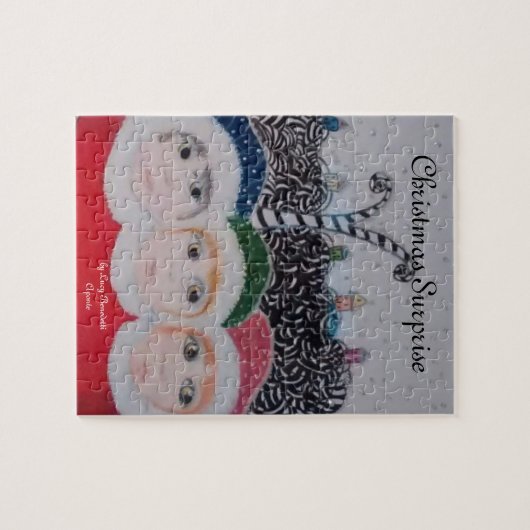 Weihnachts-Überraschung Jigsaw-Puzzle Puzzle (Horizontal)