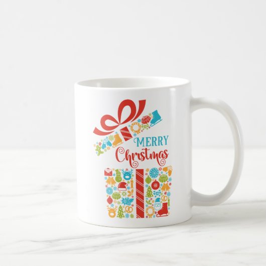 Weihnachts-Überraschungsbox Kaffeetasse (Rechts)