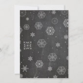 Weihnachts Ugly Sweater Jumper Party Dinner einlad Einladung (Rückseite)