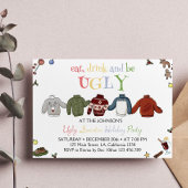 Weihnachts Ugly Sweater Party Einladung