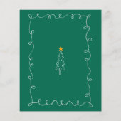 Weihnachts Ugly Sweater Party Einladung (Rückseite)