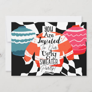 Weihnachts Ugly Sweater Party Einladung