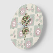 Weihnachts-Uhr Große Wanduhr (Winkel)