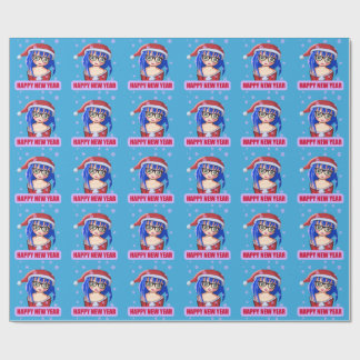 Weihnachts-Umschlag Papier Weihnachtsmann, Anime Geschenkpapier